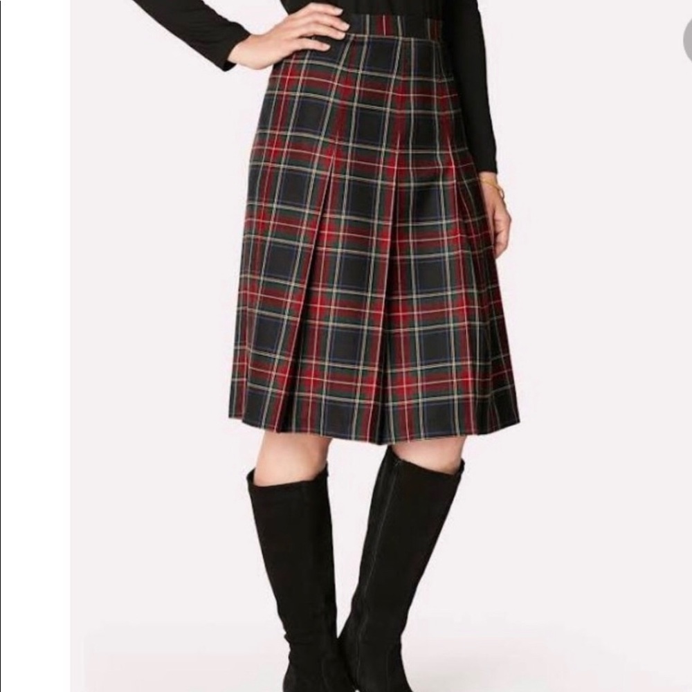 Pendelton Black Royal Stewart Tartan Skirt